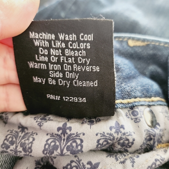 RE ROCK FOR EXPRESS low rise skinny jeans - Picture 9 of 9